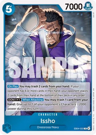 Issho - EB04-022 [The Azure Sea's Seven] Rare