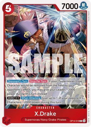 X.Drake [The Azure Sea's Seven] Rare