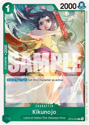 Kikunojo - OP14-023 [The Azure Sea's Seven] Rare