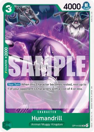 Humandrill [The Azure Sea's Seven] Uncommon