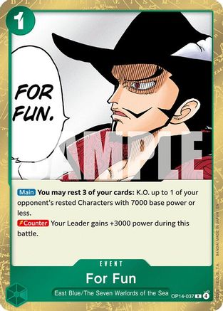 For Fun [The Azure Sea's Seven] Rare