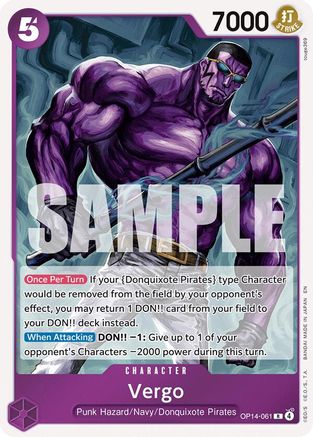 Vergo [The Azure Sea's Seven] Rare