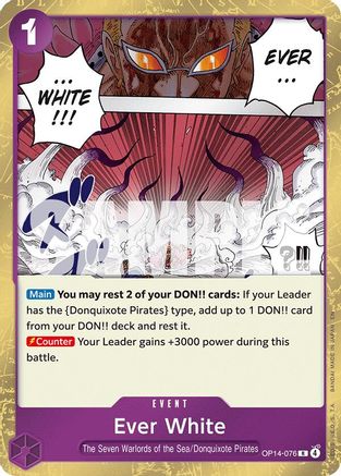 Ever White [The Azure Sea's Seven] Rare