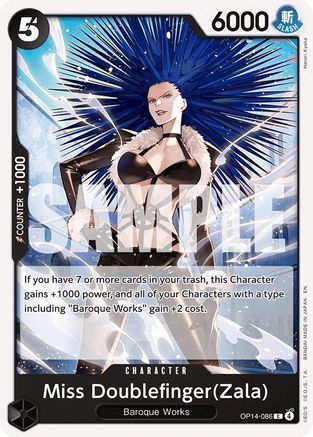 Miss Doublefinger(Zala) [The Azure Sea's Seven] Common