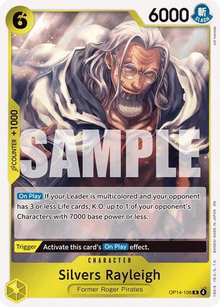 Silvers Rayleigh [The Azure Sea's Seven] Rare
