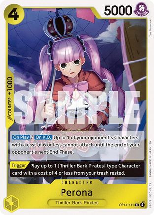 Perona - OP14-111 [The Azure Sea's Seven] Rare