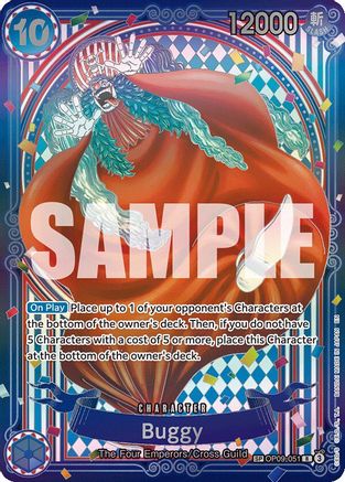 Buggy - OP09-051 (SP) [The Azure Sea's Seven] Rare