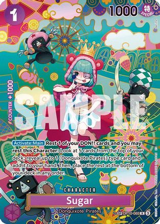 Sugar - OP10-065 (SP) [The Azure Sea's Seven] Rare