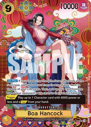 Boa Hancock - OP14-112 (SP) [The Azure Sea's Seven] Super Rare