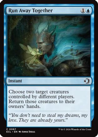 Run Away Together (ECL-067) - Lorwyn Eclipsed