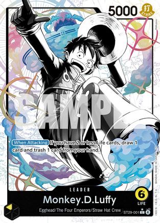 Monkey.D.Luffy (001) (Parallel) [Starter Deck 29: Egghead] Leader