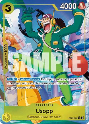 Usopp (Full Art) [Starter Deck 29: Egghead] Common