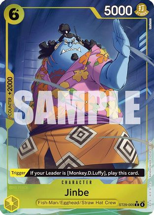 Jinbe (Full Art) [Starter Deck 29: Egghead] Common