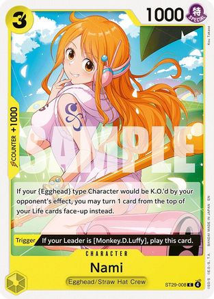 Nami [Starter Deck 29: Egghead] Common