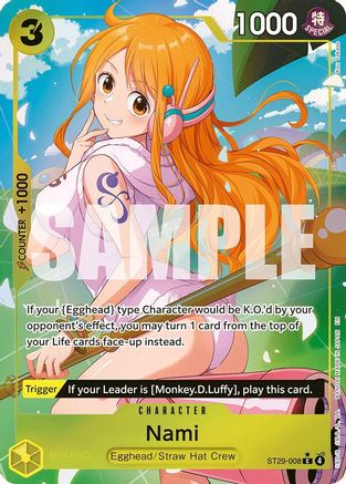 Nami (Full Art) [Starter Deck 29: Egghead] Common