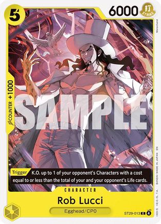 Rob Lucci [Starter Deck 29: Egghead] Common