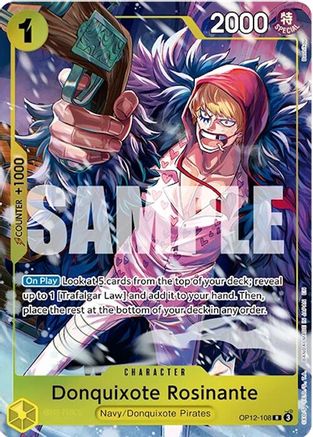 Donquixote Rosinante (Illustration Box Vol.6) [One Piece Promotion Cards] Rare