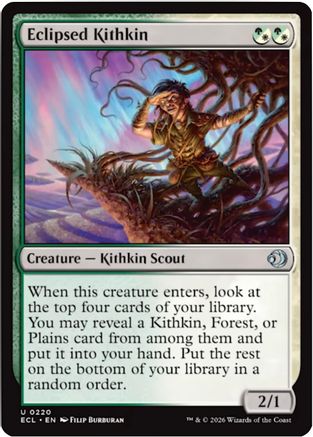 Eclipsed Kithkin (ECL-220) - Lorwyn Eclipsed Foil