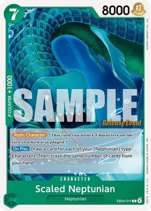 Scaled Neptunian [The Azure Sea's Seven Release Event Cards] Common