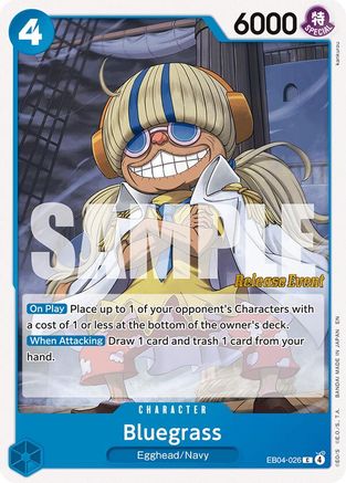 Bluegrass [The Azure Sea's Seven Release Event Cards] Common