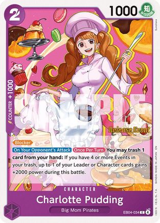 Charlotte Pudding [The Azure Sea's Seven Release Event Cards] Common