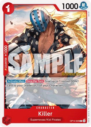 Killer [The Azure Sea's Seven Release Event Cards] Common
