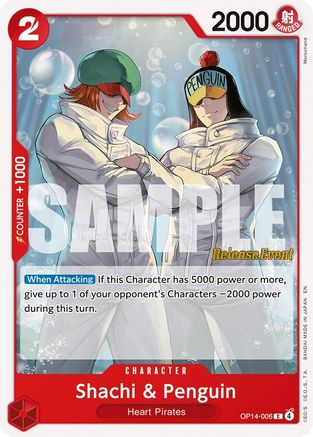 Shachi & Penguin [The Azure Sea's Seven Release Event Cards] Common