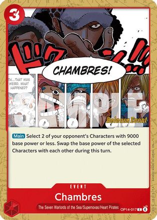 Chambres [The Azure Sea's Seven Release Event Cards] Common