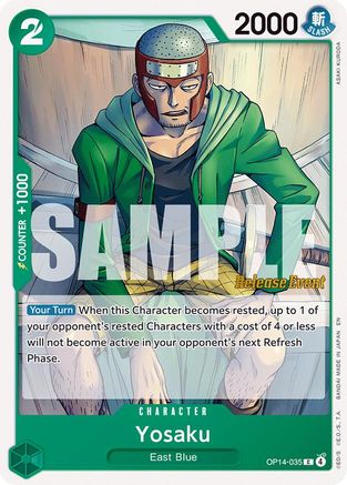 Yosaku [The Azure Sea's Seven Release Event Cards] Common