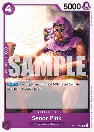 Senor Pink [The Azure Sea's Seven Release Event Cards] Common