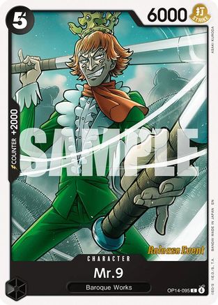 Mr.9 [The Azure Sea's Seven Release Event Cards] Common