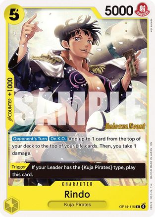 Rindo [The Azure Sea's Seven Release Event Cards] Common