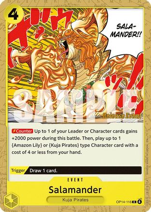 Salamander [The Azure Sea's Seven Release Event Cards] Common