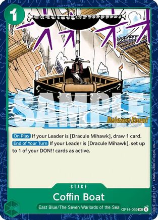 Coffin Boat [The Azure Sea's Seven Release Event Cards] Uncommon