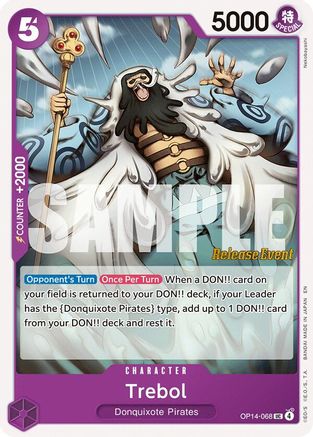 Trebol [The Azure Sea's Seven Release Event Cards] Uncommon