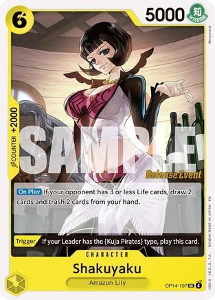 Shakuyaku [The Azure Sea's Seven Release Event Cards] Uncommon