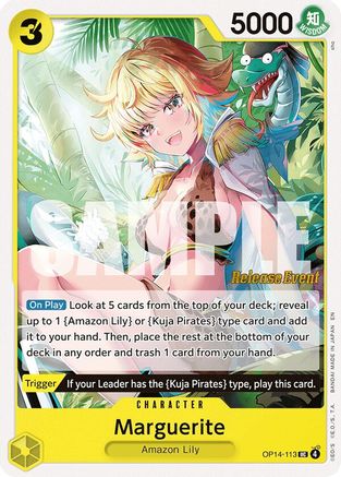 Marguerite [The Azure Sea's Seven Release Event Cards] Uncommon