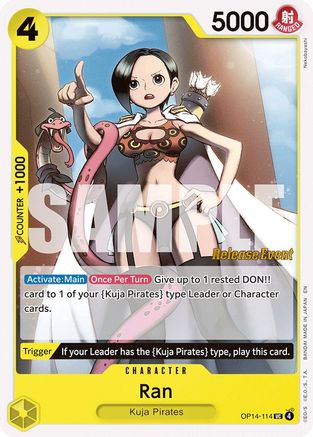 Ran [The Azure Sea's Seven Release Event Cards] Uncommon