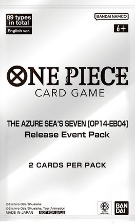 The Azure Sea's Seven - Release Event Pack [The Azure Sea's Seven Release Event Cards] Promo