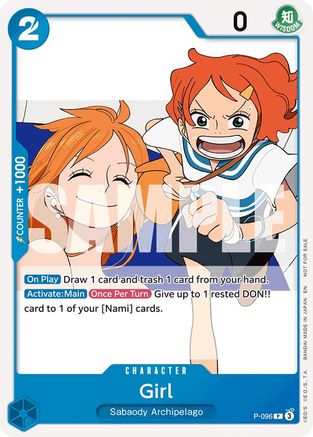 Girl (OP14 Release Event) [One Piece Promotion Cards] Promo