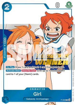 Girl (OP14 Release Event Winner) [One Piece Promotion Cards] Promo