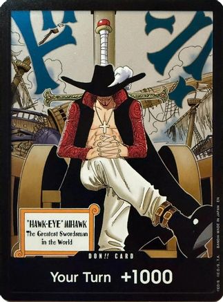 DON!! Card (Dracule Mihawk) [The Azure Sea's Seven] DON!!