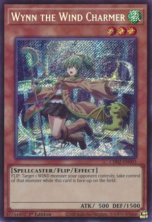 Wynn the Wind Charmer [CH02-EN003] Secret Rare