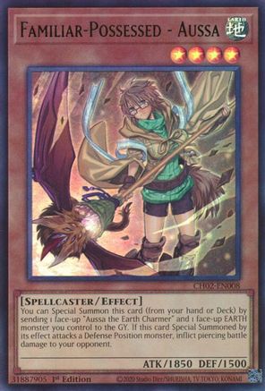 Familiar-Possessed - Aussa [CH02-EN008] Ultra Rare