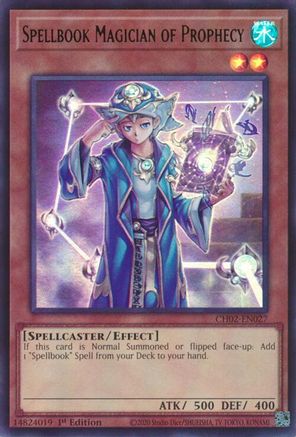 Spellbook Magician of Prophecy [CH02-EN027] Ultra Rare