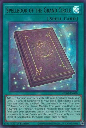 Spellbook of the Grand Circle (Ultra Rare) [CH02-EN028] Ultra Rare