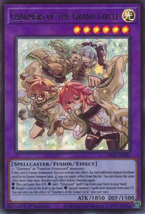 Charmers of the Grand Circle (Ultra Rare) [CH02-EN041] Ultra Rare
