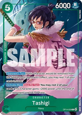 Tashigi (Dash Pack) [The Azure Sea's Seven] Rare