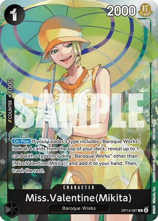 Miss.Valentine(Mikita) (Dash Pack) [The Azure Sea's Seven] Rare