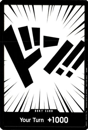 DON!! Card [One Piece Demo Deck Cards] DON!!